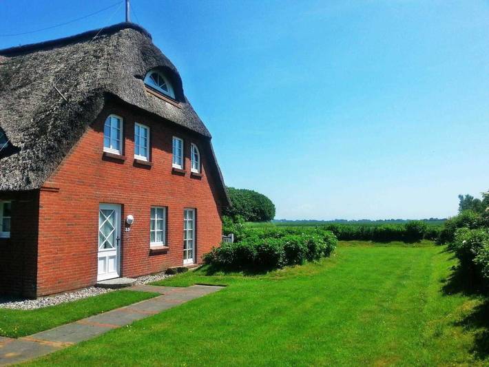 Ferienhaus für 7 Personen, mit Ausblick, kinderfreundlich auf den Nordfriesische Inseln