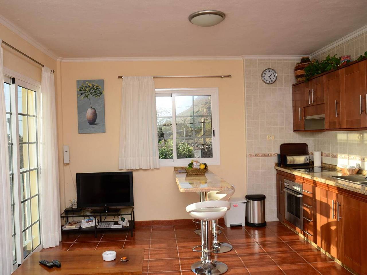 Ganze Wohnung, Charmante Wohnung mit Terrasse und Parkplatz in Valle Gran Rey in La Puntilla, Valle Gran Rey