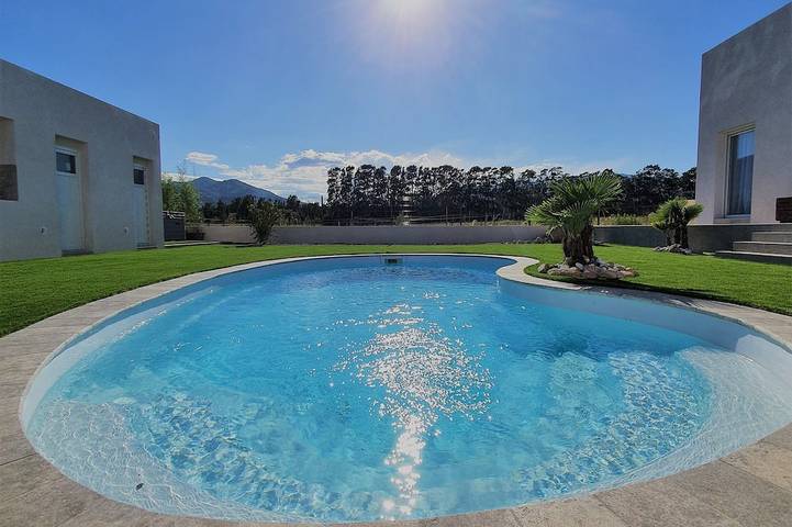 Maison de vacances pour 8 personnes, avec Jacuzzi ainsi que Terrasse et Jardin