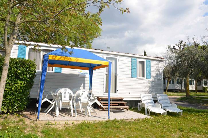 Mobilehome mit Klimaanlage, Terrasse und Pool in Plakias, Rethymno und Umgebung