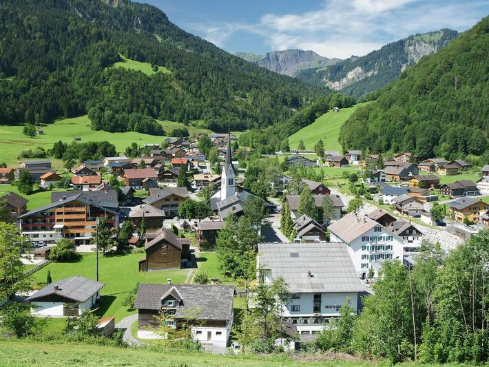 Ferienwohnung für 3 Personen, mit Garten und Balkon sowie Ausblick in Mellau - 4