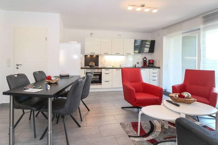 Ferienwohnung für 4 Personen, mit Terrasse in Krummhörn