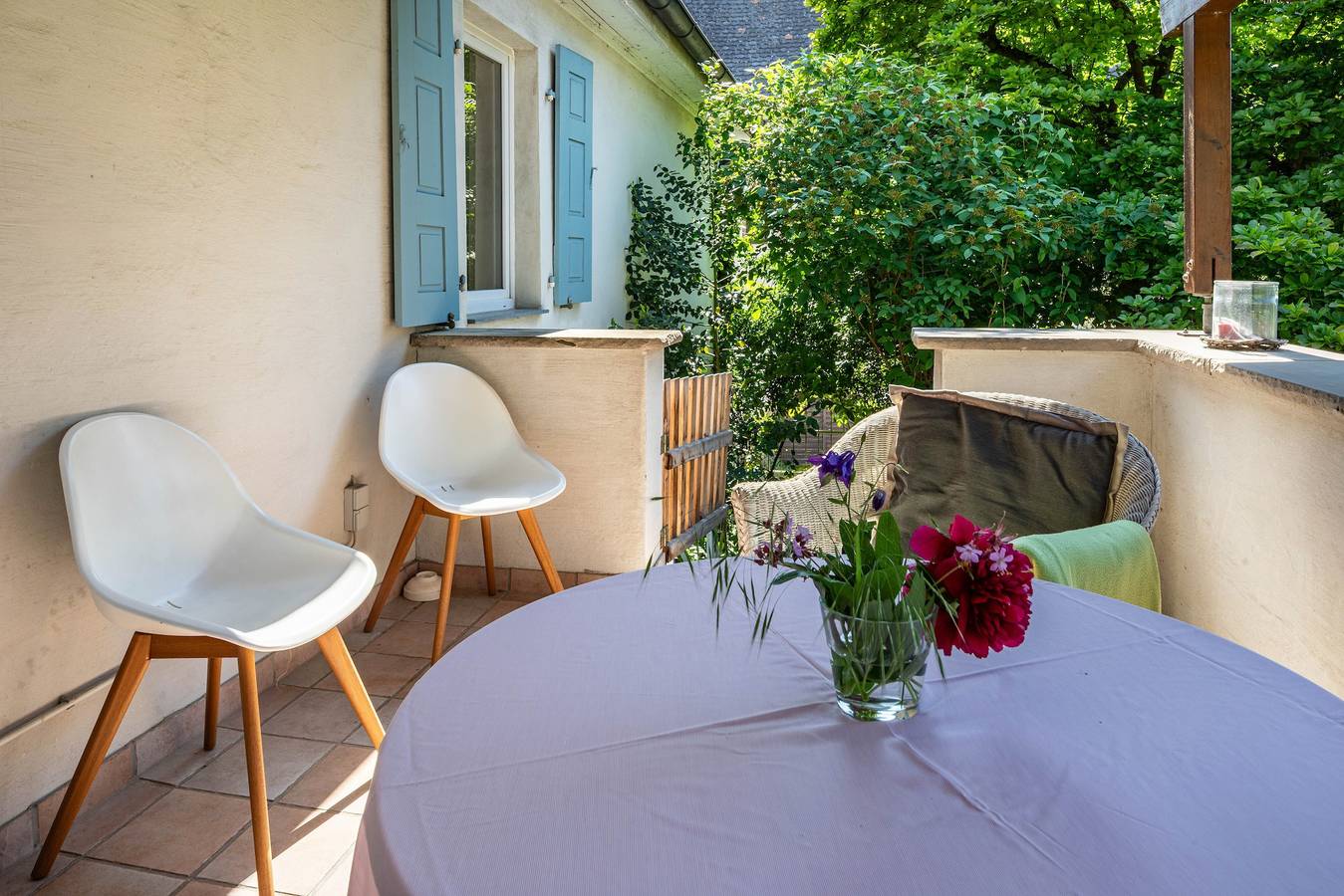 Ganze Wohnung, Ferienwohnung Winzerhof Wetter mit privater Terrasse, Gemeinschaftsgarten und Wlan in Bickensohl, Vogtsburg im Kaiserstuhl