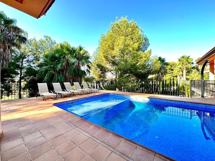 Chalet para 10 personas, con piscina además de vistas y jardín en Hoya de Buñol - 3