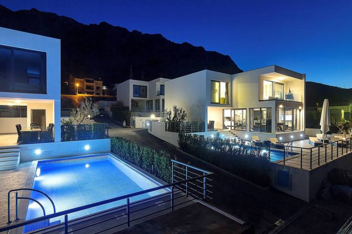 Villa mit pool für 6 Personen, mit Meerblick und Garten in Makarska - 2