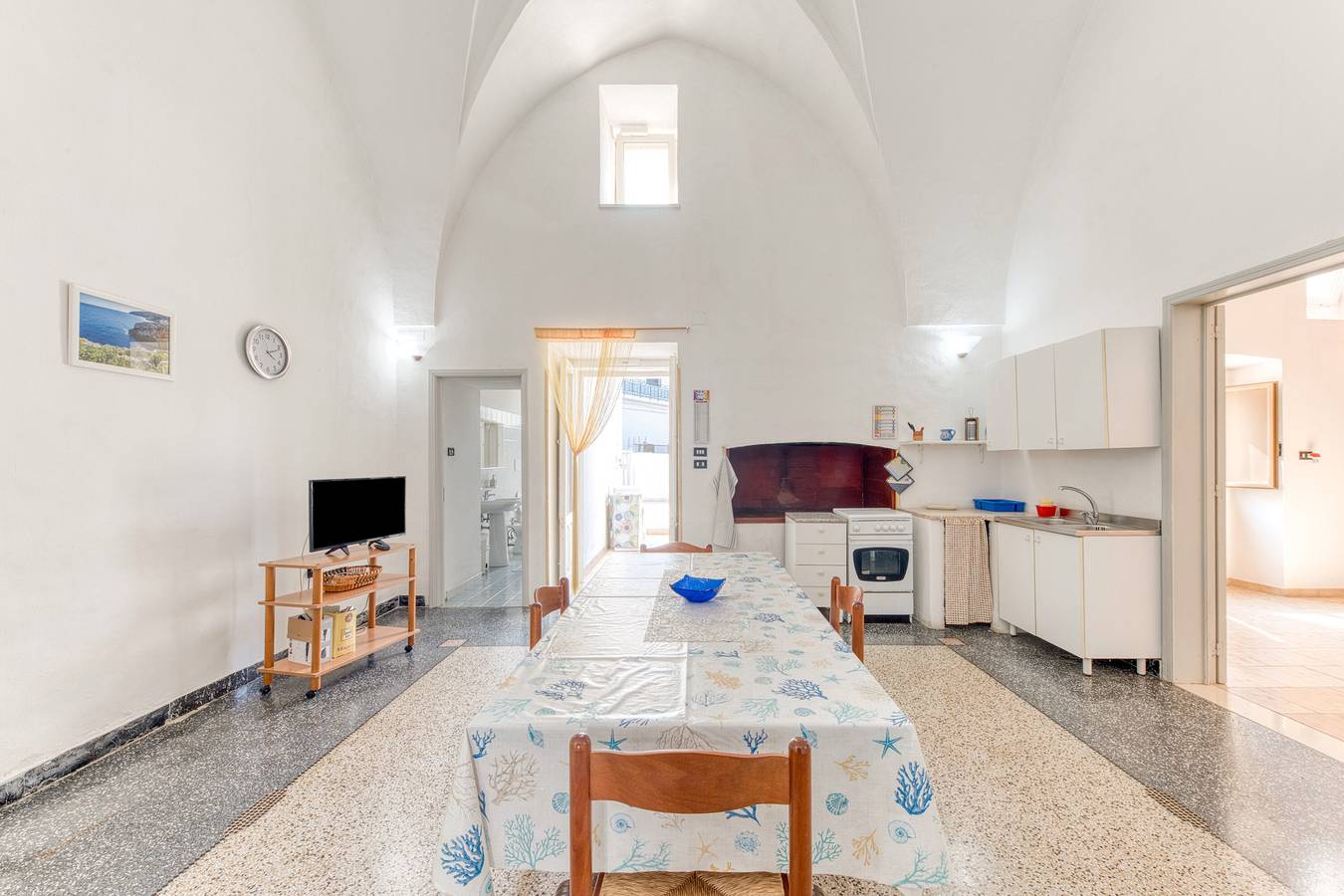 Casa de vacaciones 'Casa Saulle - Costruzione Tipica' con terraza, jardín y aire acondicionado in Fabio Felline, Golfo de Tarento