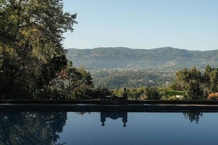 Location de vacances pour 20 personnes, avec Jardin et Piscine dans Jolda (Madalena) e Rio Cabrão