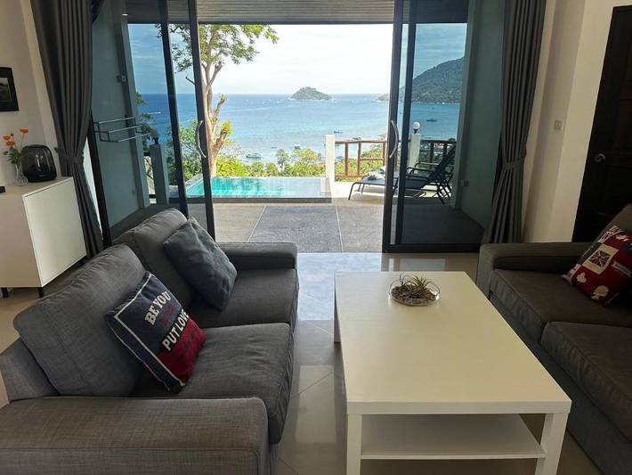Villa pour 4 personnes, avec piscine ainsi que terrasse et vue dans Koh Tao - 2
