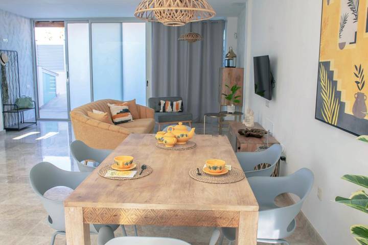 Apartamento para 6 personas, con balcón en Corralejo