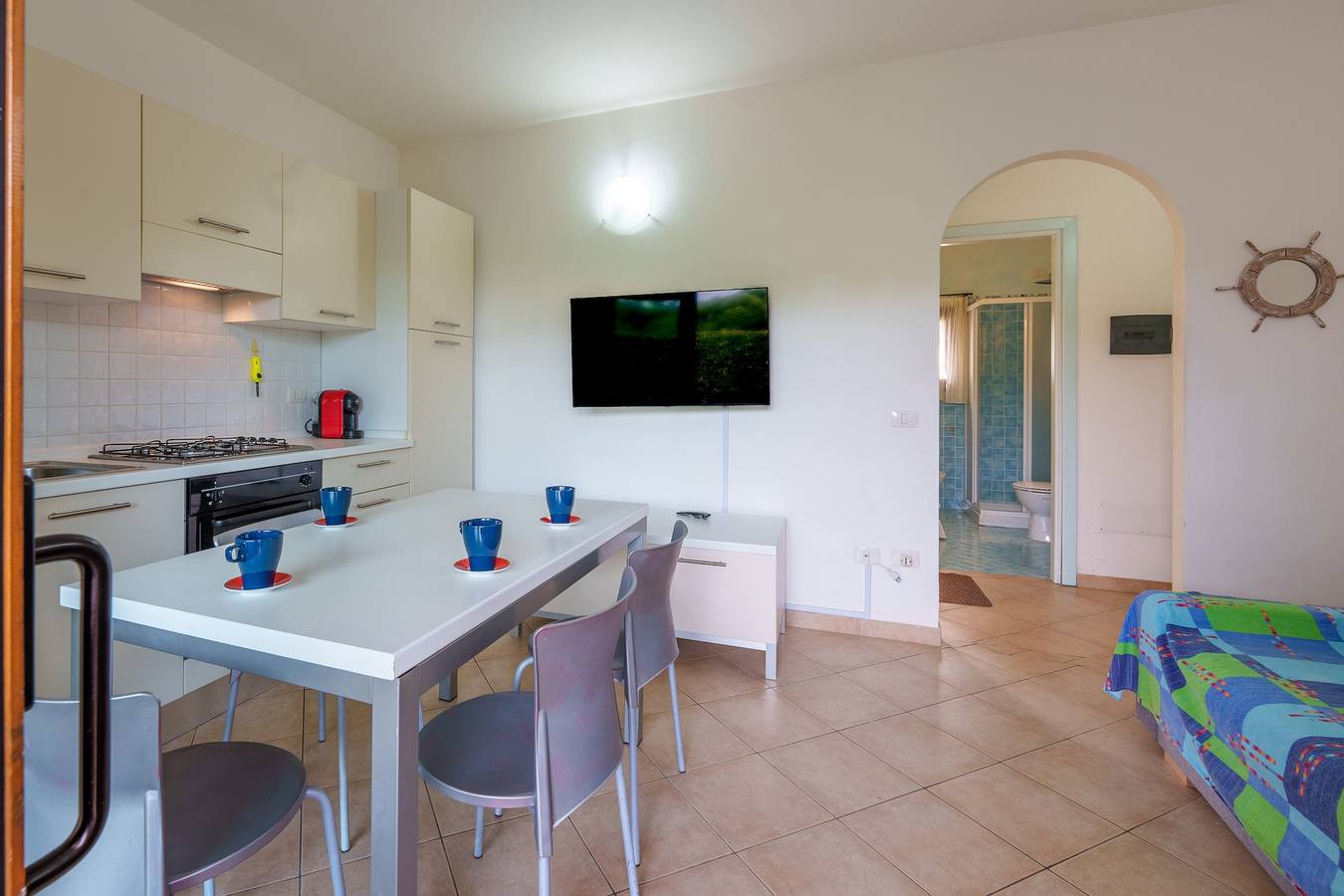 Ganze Wohnung, Ferienwohnung "Casa Vacanze Limone" mit privater Terrasse, privatem Garten und Klimaanlage in Maltineddu, Murta Maria