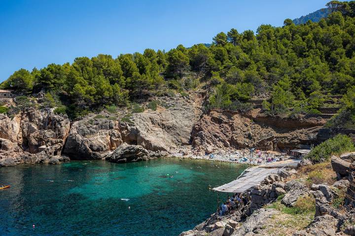 Casa de férias 'Casita Em Cala Deia Junto ao Mar 1' com vista mar e ar condicionado in Cala Deià, Deià