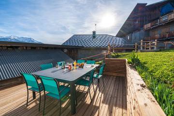 Gîte pour 6 personnes, avec terrasse dans Aime-la-Plagne