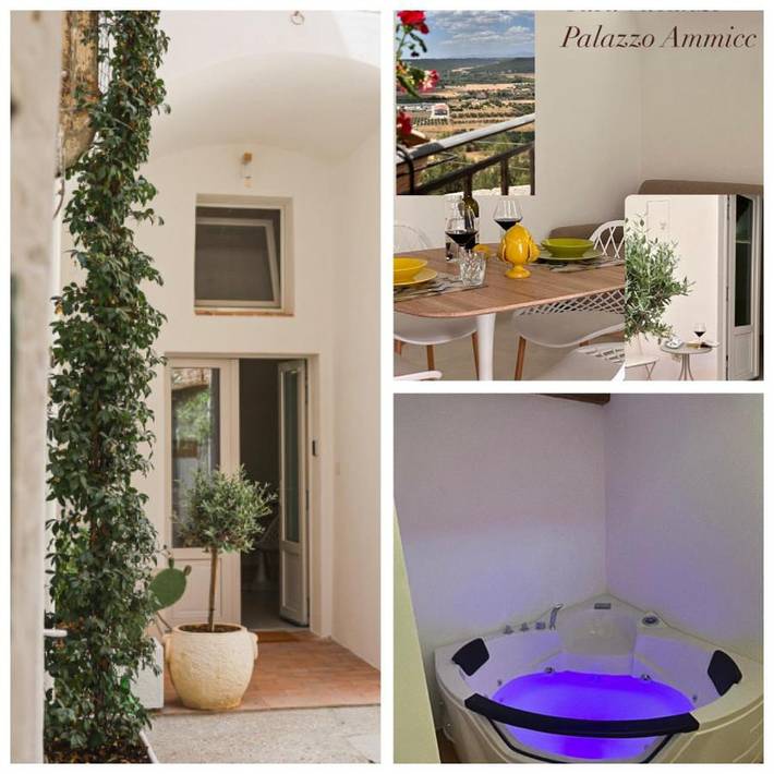 Casa vacanza per 4 persone, con panorama e terrazza in Bernalda