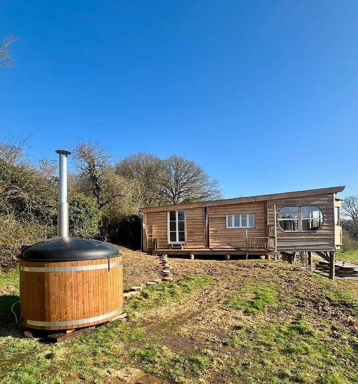 Gîte pour 4 personnes, avec piscine et vue ainsi que sauna et jardin, adapté aux familles dans Longny-les-Villages - 4
