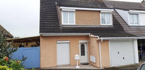 Gîte pour 8 personnes, avec jardin et piscine à Outreau
