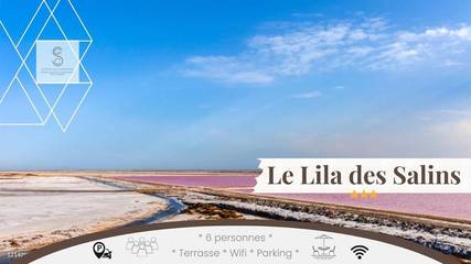 Gîte pour 6 personnes, avec terrasse dans Salin-de-Giraud