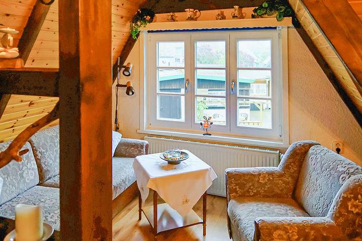 Ganze Ferienwohnung, Borner Matrosenhaus, Fewo lütte Stuf in Born a. Darß, Born am Darß