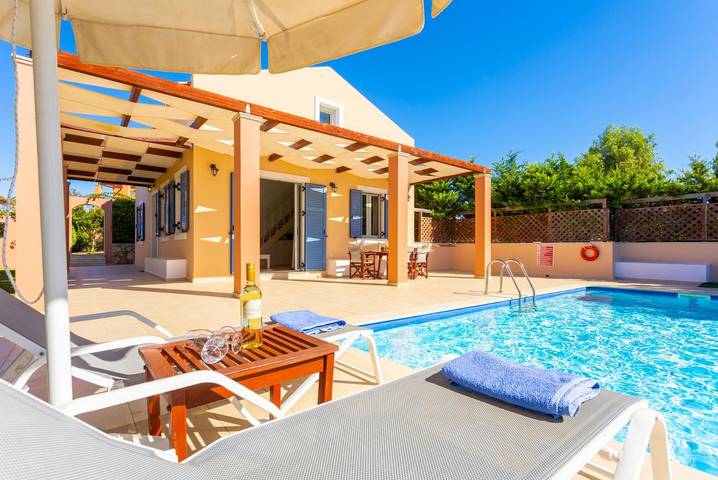 Villa für 6 Personen, mit Meerblick und Terrasse sowie Garten in Kefalonia - 3