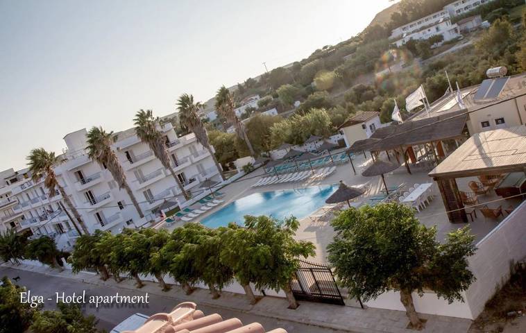 Hotel für 4 Personen, mit Garten und Ausblick sowie Pool auf Kos