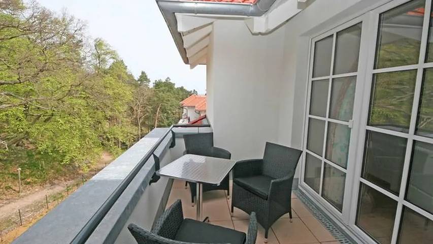 Ferienpark für 3 Personen, mit Balkon und Sauna in Sellin