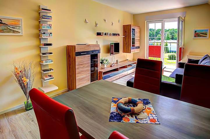 Ferienwohnung für 4 Personen, mit Sauna und Balkon in Gollwitz