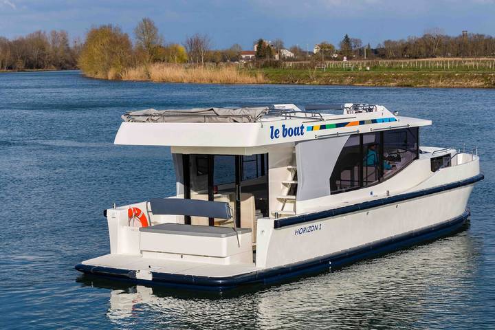 Boot für 5 Personen, mit Balkon/Terrasse und Terrasse in Frankreich - 2