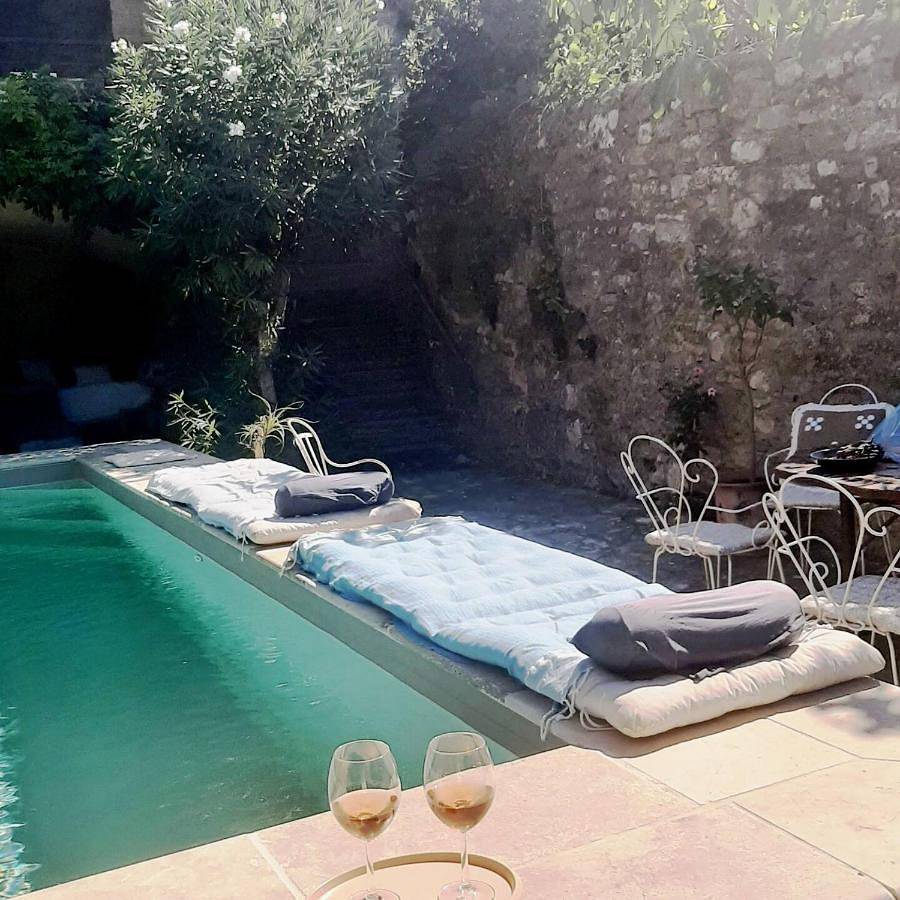 Maison typique provençale - Piscine privée - Clim in Collorgues, Région de Nîmes