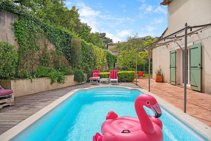 Freistehende provenzalische Villa mit privatem Pool, Wlan und Klimaanlage in Six-Fours les Plages, Mittelmeerküste (Frankreich)