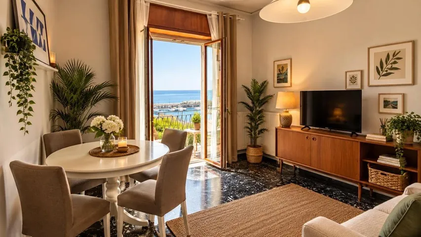 Apartamento de vacaciones para 6 personas, con balcón y vistas - 1