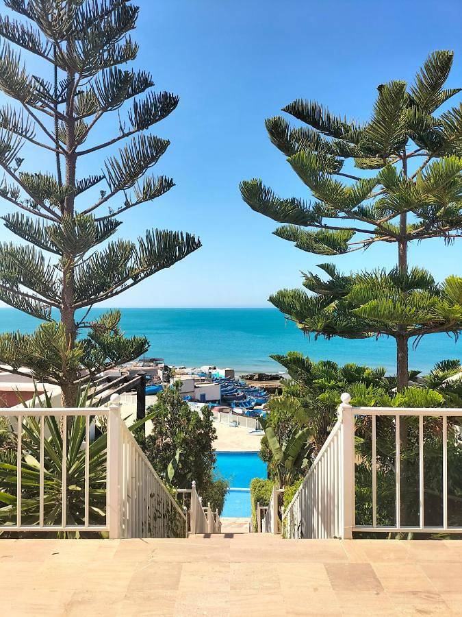 Appartement de vacances pour 4 personnes, avec vue ainsi que piscine et terrasse