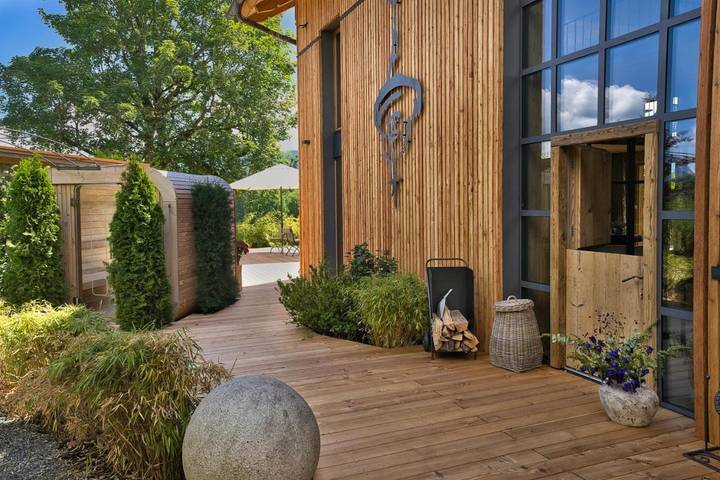 Chalet für 2 Personen, mit Sauna und Ausblick sowie Garten und Pool, mit Haustier in Ofterschwang - 4