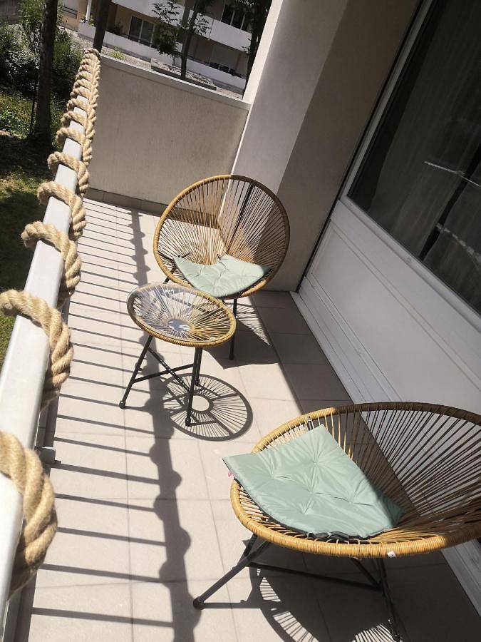 Gîte pour 4 personnes, avec Balcon ainsi que Terrasse et Vue à Saint-Julien-en-Genevois - 4