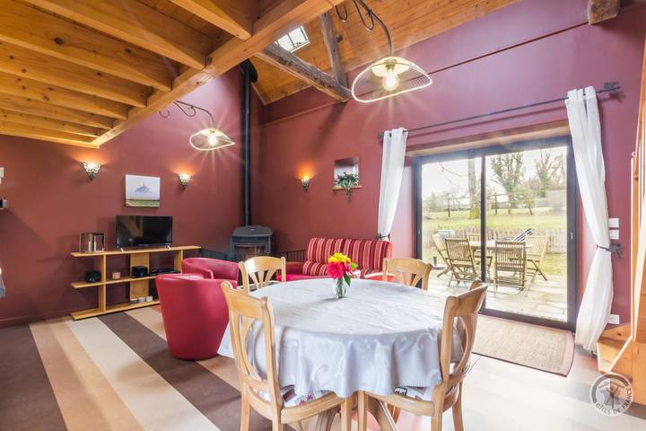 Gîte für 5 Personen, mit Garten