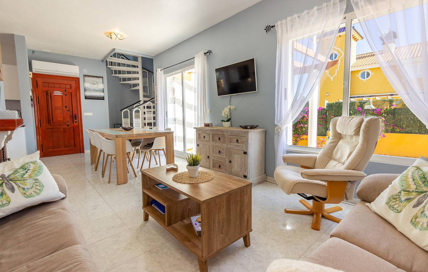 Gezellig appartement met zwembad in de buurt van La Nueva Taberna. in Mazarron Country Club, Mazarrón