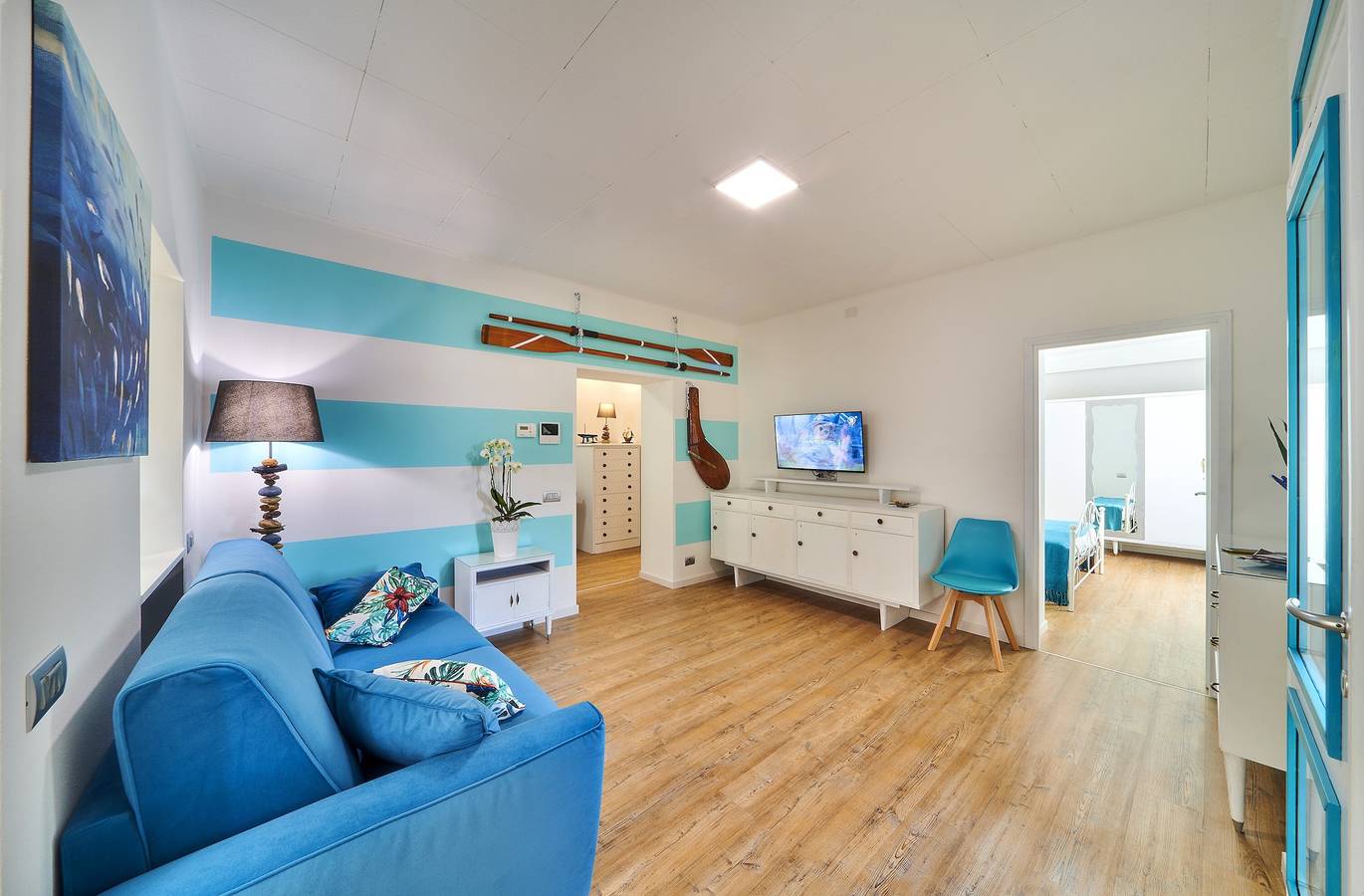 Ganze Wohnung, Ferienwohnung "El Lavandee" mit Seezugang, See- und Bergblick, Klimaanlage, Wlan in Gemeinde Varenna, Westliche Bergamo-Alpen