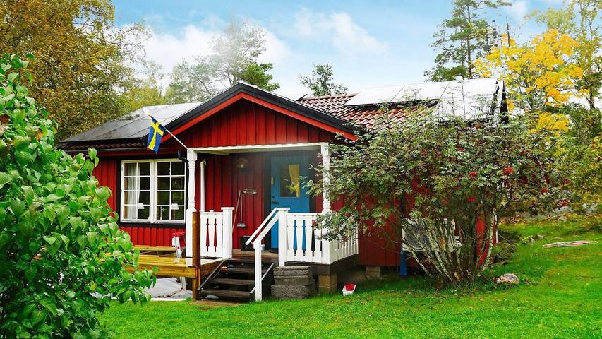 Ferienhaus für 4 Personen, mit Terrasse, mit Haustier in Uppsala