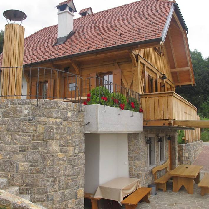 Location de vacances pour 6 personnes, avec Balcon et Terrasse ainsi que Jardin et Vue dans Novo mesto - 4