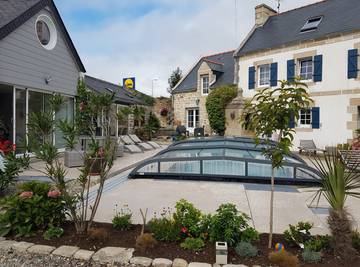 Chambre d’hôte pour 2 personnes, avec jardin et piscine dans le Finistère