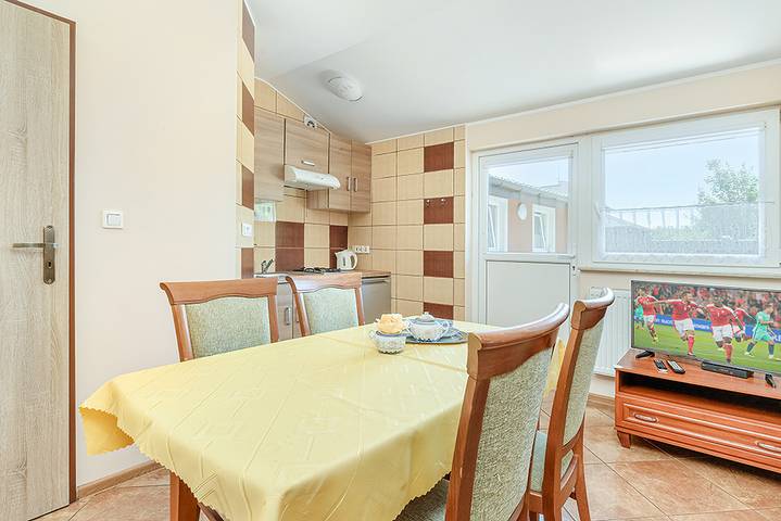 Maison de vacances pour 6 personnes avec terrasse in Leba, Parc national Słowiński