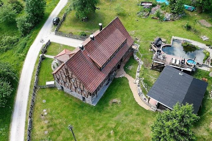 Ferienhaus für 20 Personen, mit Terrasse und Garten sowie Sauna in Forbach