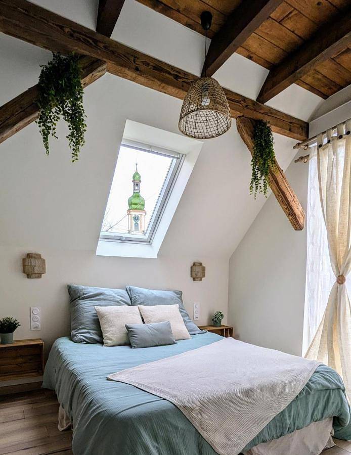 Gîte pour 4 personnes, avec Vue à Nordhouse