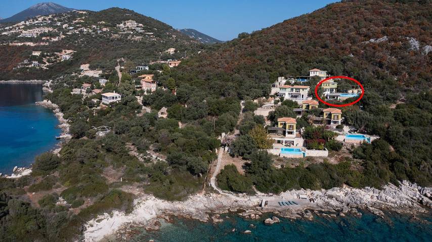 Villa für 6 Personen, mit Terrasse und Garten auf Lefkada - 3