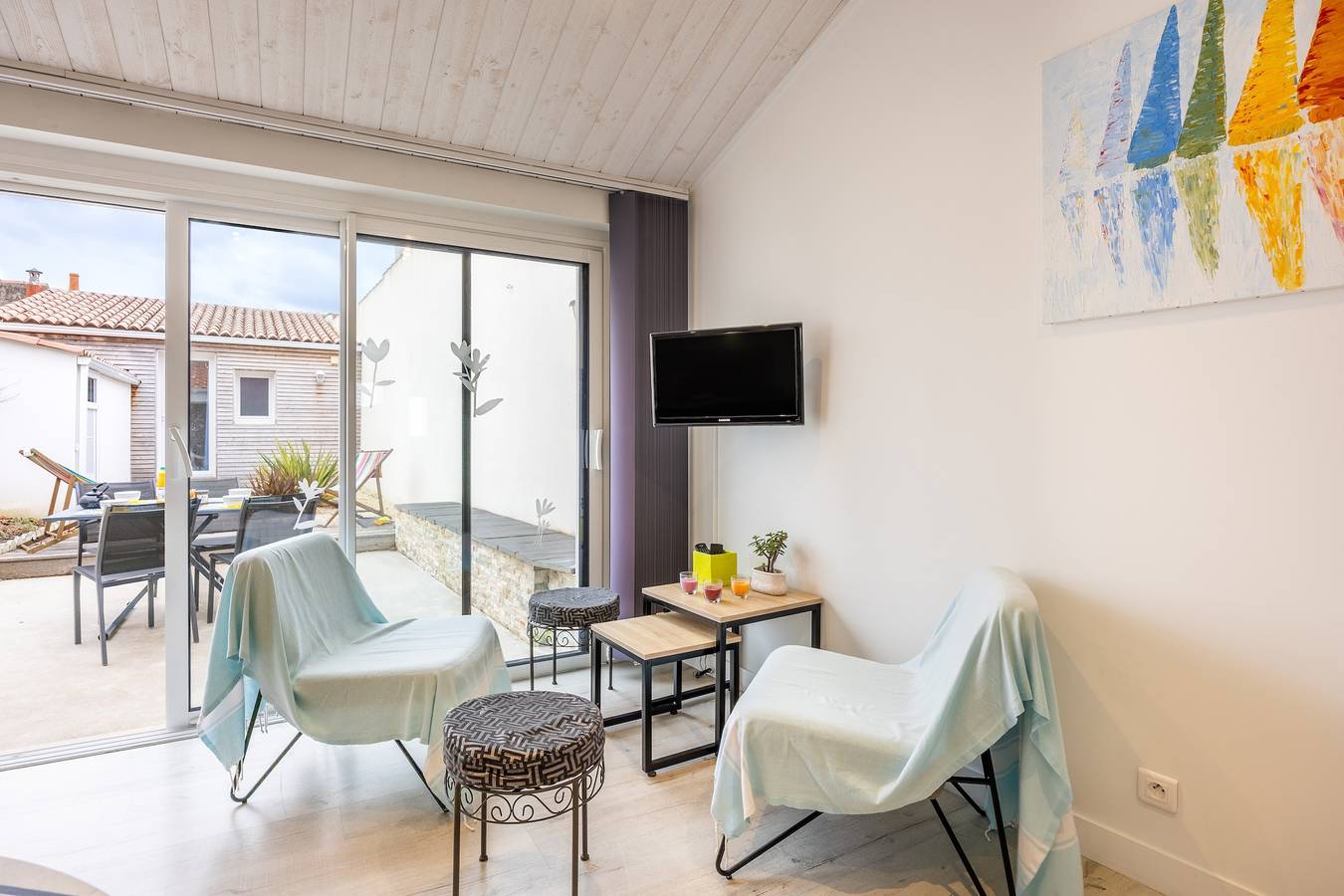 Angenehmes Haus im Stil von Les Sables mit Garten-Terrasse und Garage in Les Sables-d'Olonne, Vendée