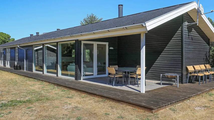 Ferienhaus für 9 Personen, mit Terrasse in Lodskovvad