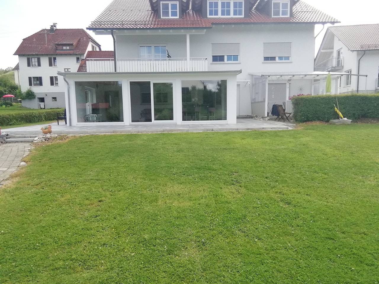 Ganze Ferienwohnung, Urbach 19 - Ferienwohnung mit Garten, 72qm, 1 Schlafzimmer, max. 2 Personen in Bad Waldsee, Region Bodensee-Oberschwaben