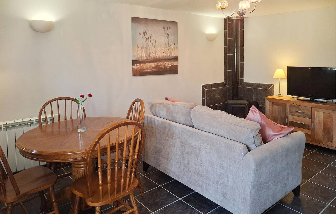 Gemütliche Ferienwohnung mit Parkplatz, Garten und Internet in Louargat, Guingamp Region