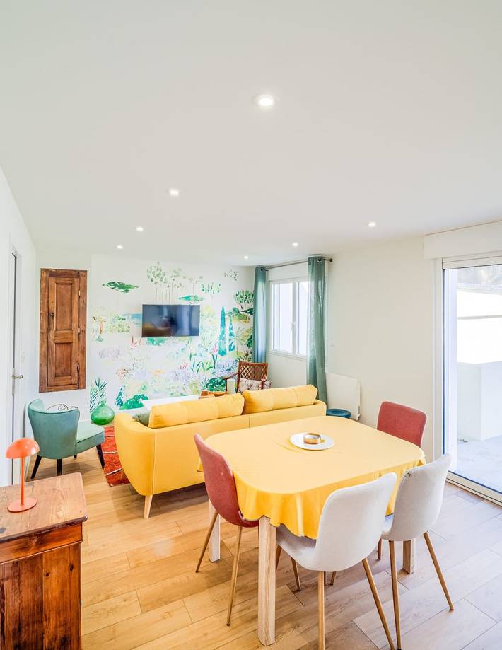 Location de vacances pour 4 personnes, avec terrasse et jardin, adapté aux familles dans Le Fort-Bloqué - 4