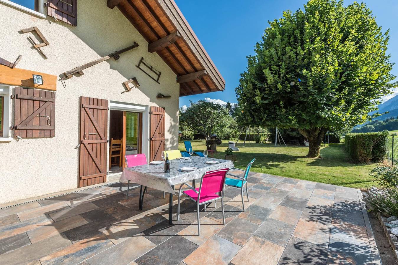 Phil & Trip in Marthod, Albertville region