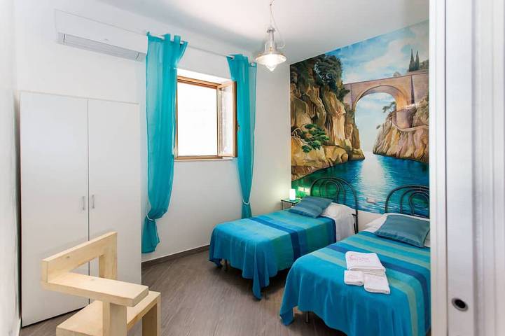 Casa Saverio Holiday house terrazza sul mare in Furore, Sorrento Coast