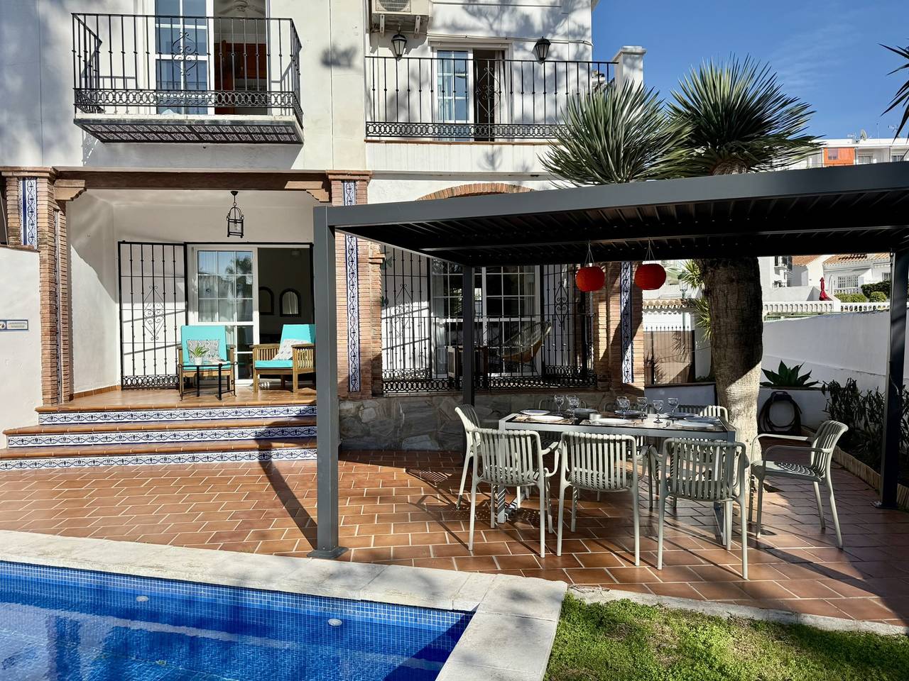 Villa Flamingo in Playa de Burriana, Nerja